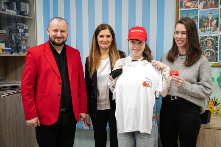 Жительница Колпино разработала логотип для районного донорского движения